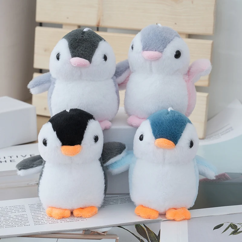 Niedlicher dicker Pinguin, Plüschtiere, Puppenspielzeug, Schlüsselanhänger, Anhänger, Rucksack, Behänge, Dekoration