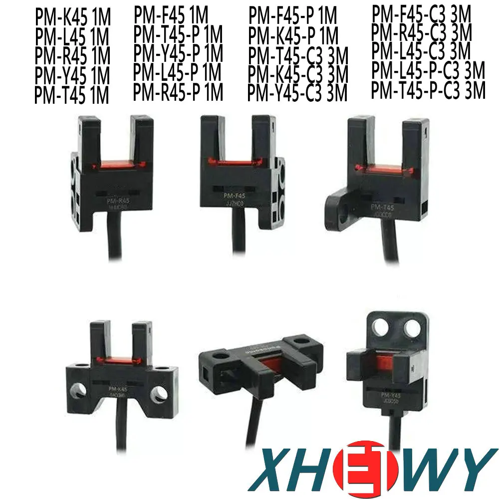 

U-shaped photoelectric switch PM-T45 PM-Y45 PM-K45 PM-L45 PM-R45 PM-F45 PM-L45-P PM-F45-P PM-Y45-C3 PM-R45-C3 PM-L45-C3 PM-T45-P