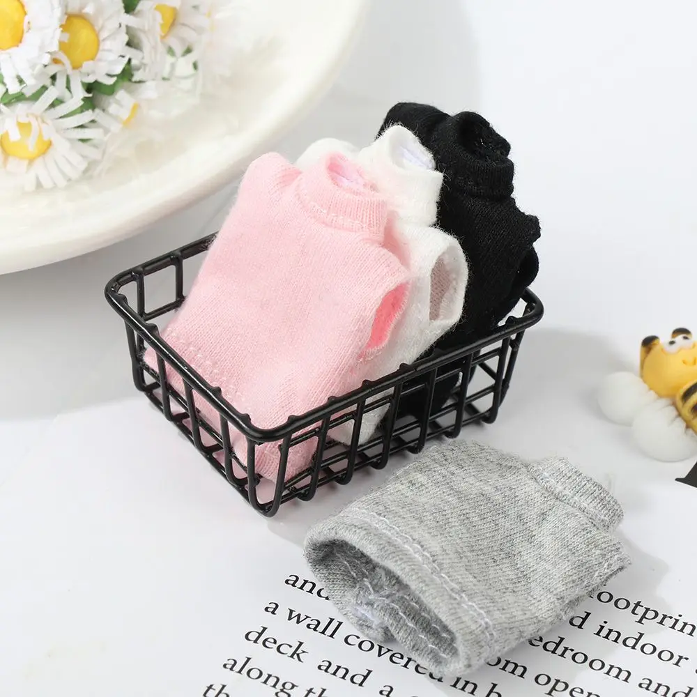 High Quality  Trousers 1/12 Dolls Clothes Accessories Overalls T-shirt Fashion Jeans Casual Pants
