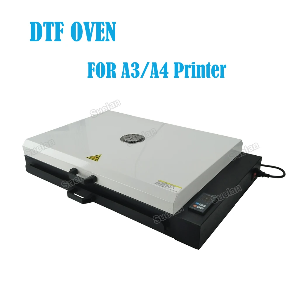 Dtf oven heater with Temperature Control A3 A4 DTF Oven Curing Heater DTF Transfer Hot Melt Powder Oven for DTF Printer