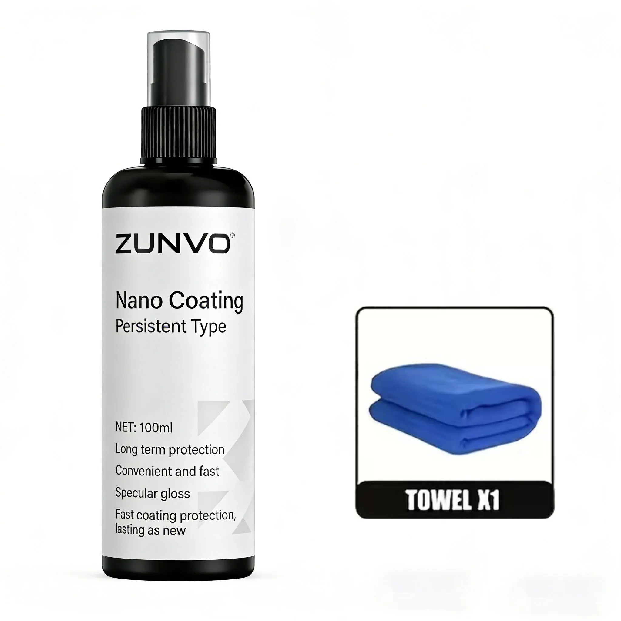 Nano Coating Spray Persistent Type Long Term Protection For Car Paint Wax