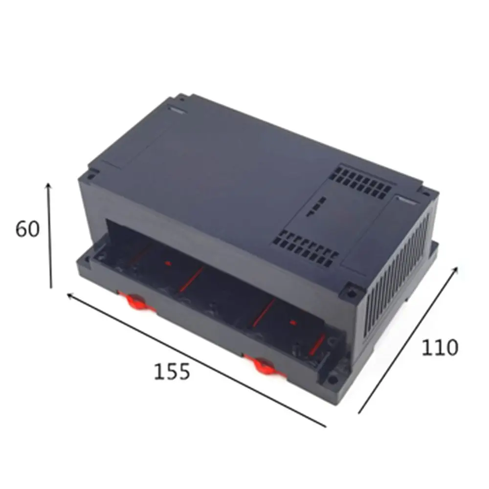 Imagem -06 - Diy Plc Controller Habitação Abs Plástico Electronic Project Box Waterproof Cover Project Instrument Case Enclosure Boxes