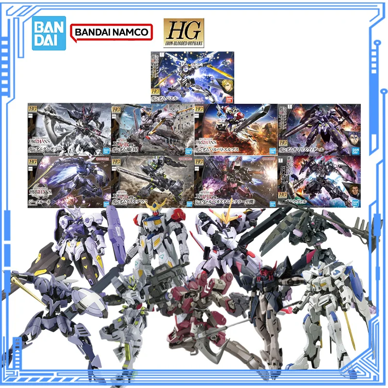 

Bandai натуральная модель Gundam Kit HGIBO Gundam Barbatos Lupus Kimaris Vidar Bael Vual Astaroth Gremory Asmoday сборная модель игрушки