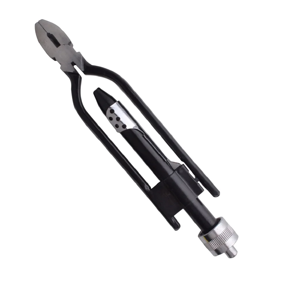 

9 Inch Fuse Pliers Multi Function Safety Wire Tool Twist Cut Hold in One Rugged for Aerospace and Mechanical Use