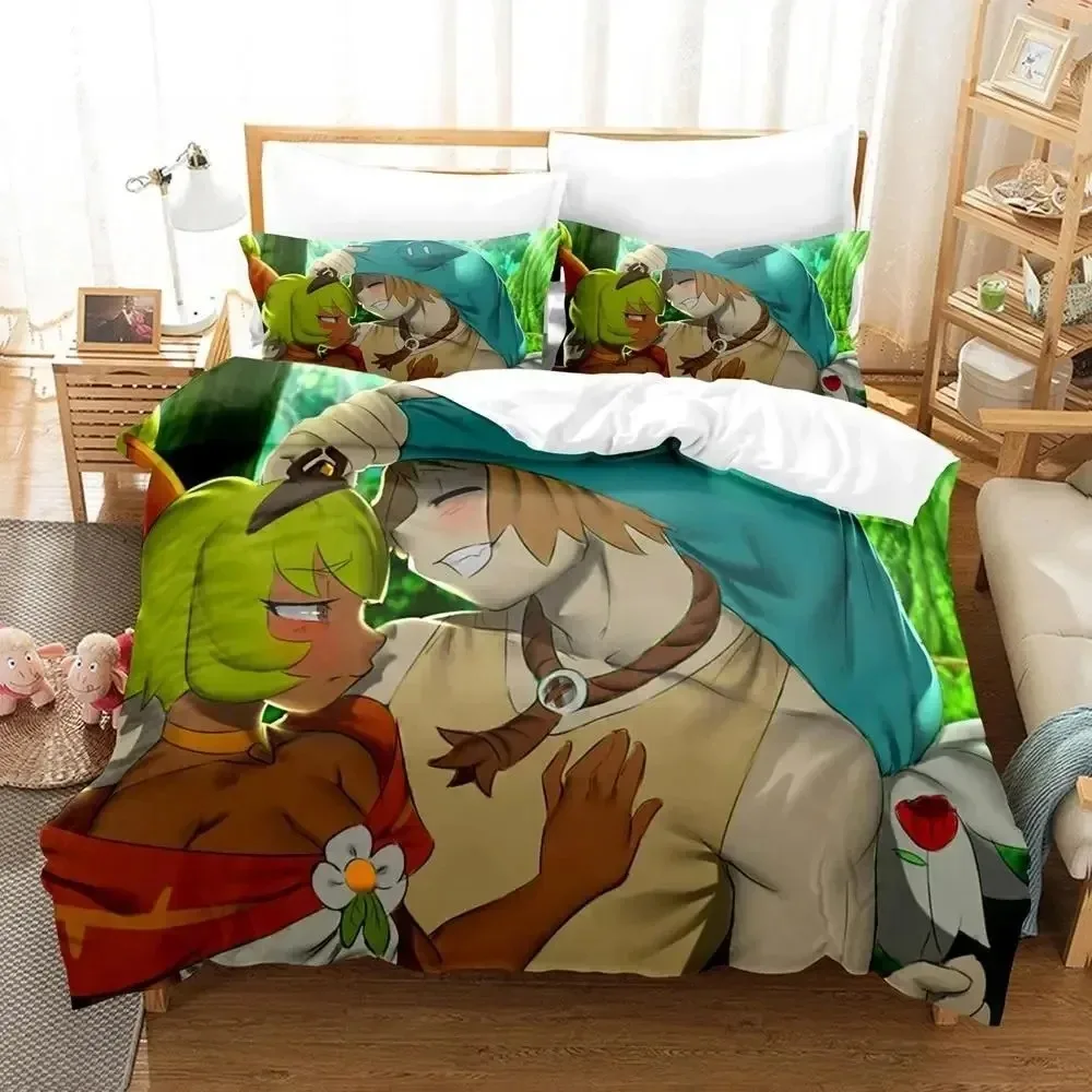 New Wakfu Bedding Set Single Twin Full Queen King Size Bed Set Adult Boys Bedroom Duvet cover Sets Wakfu 3D Print bed sheet set