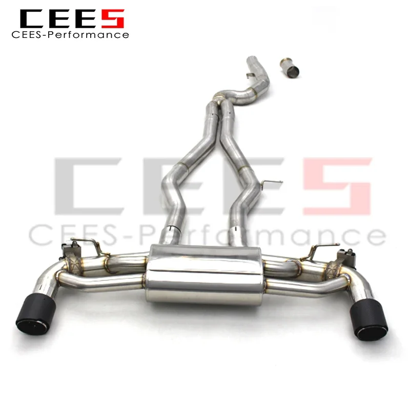 CEES Catbak Exhaust for BMW M240i M240 B58 3.0T 2017-2023 High Performance Stainless Steel Racing Escape Exhaust System