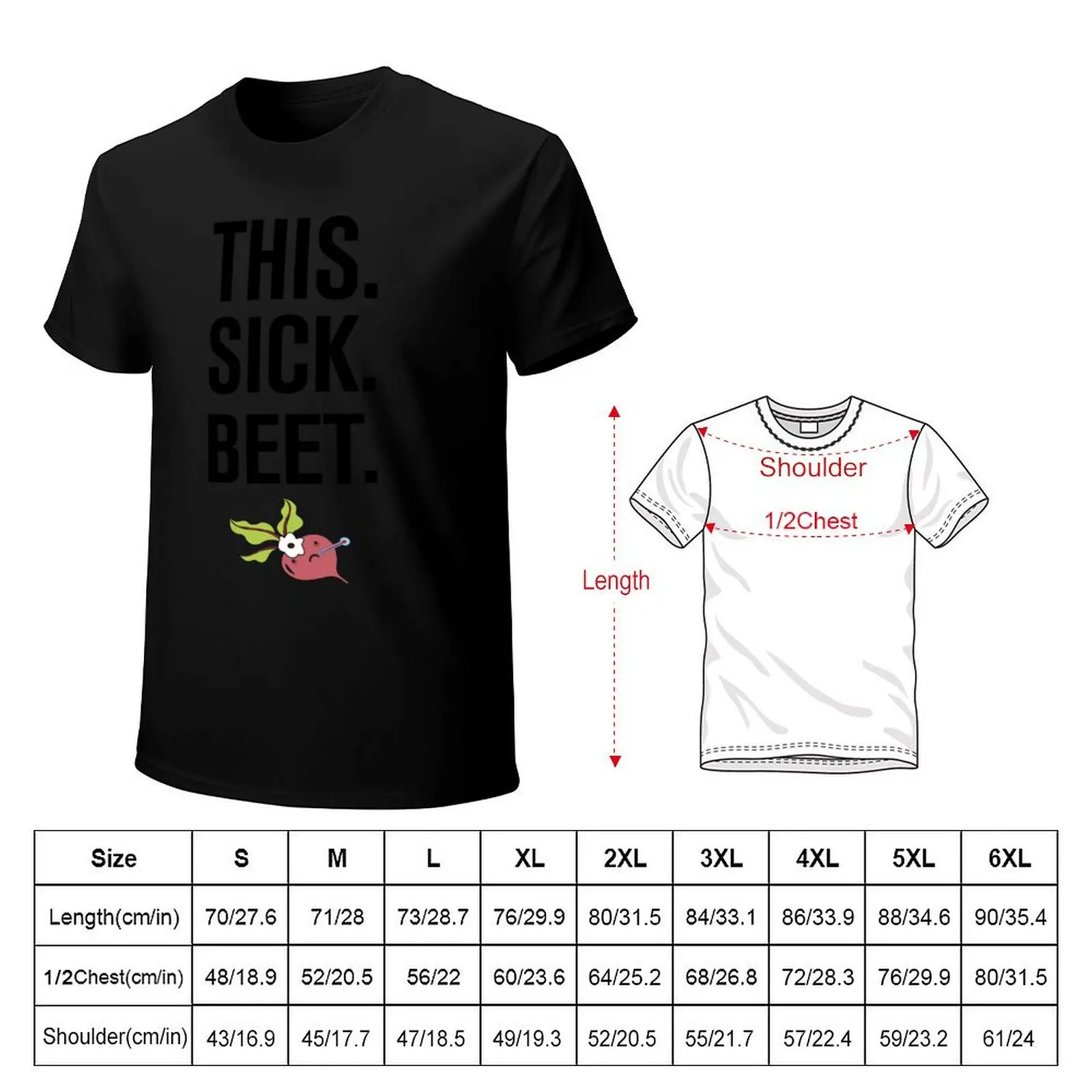 This Sick Beet T-Shirt Basic Short Sleeve T-Shirt for Men