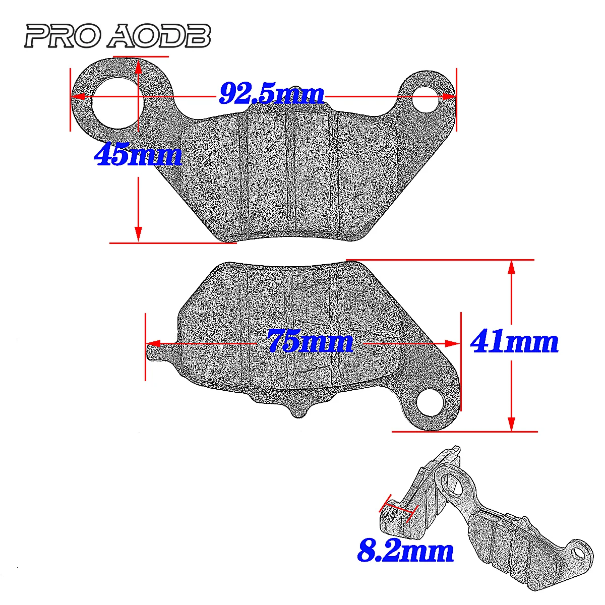 For SYM XS110T-A TAKING110 For SUZUKI UU125T UY125 UU UY 125T HAOJUE VX125 VD125 Motorcycle Accessories Front Brake Pads