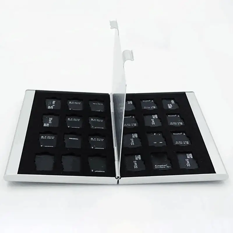 Memory Card Storage Box Plastic Micro For MMC TF Protector Case For Card Micro SIM Card CF MS TF Mirco