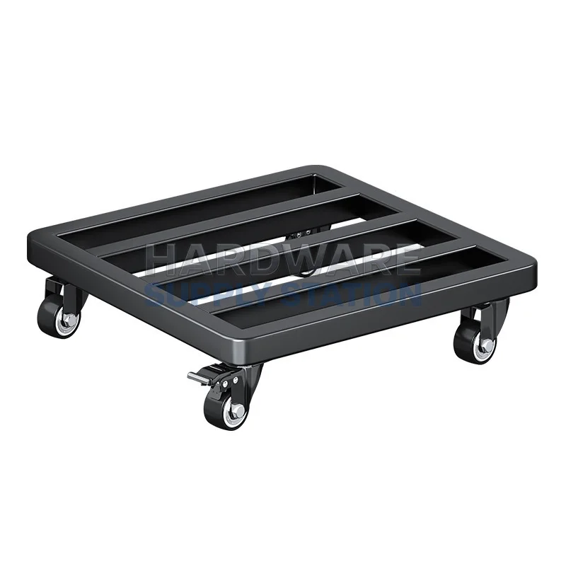 

Heavy-Duty Wheeled Plant Stand, Indoor Balcony Mobile Flower Pot Holder, Multifunctional Storage Rack