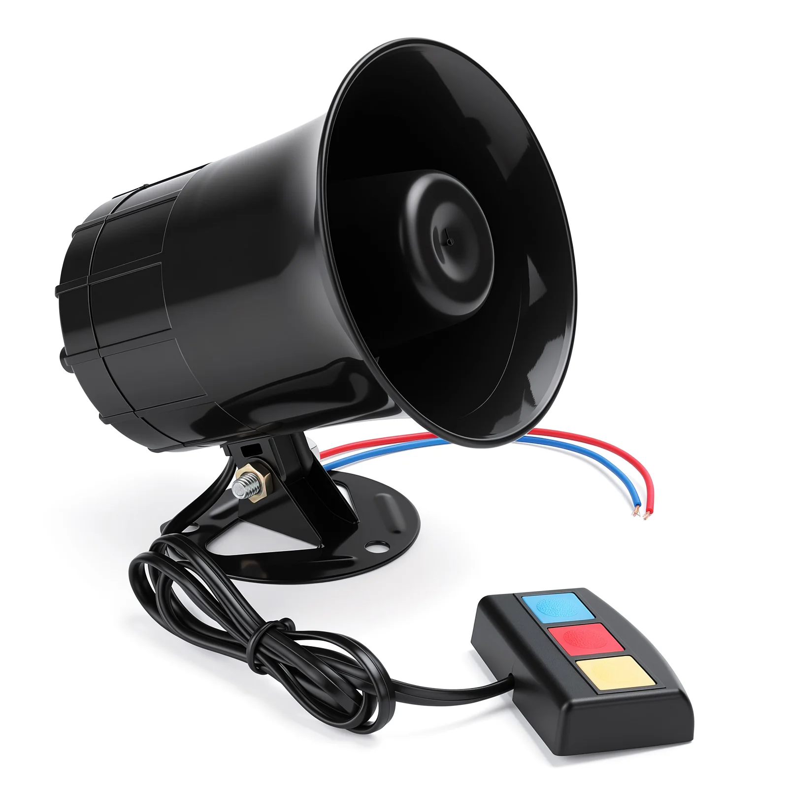 3-Ton-Lautsprecher für Auto und Motorrad, 110dB Warnalarm, Feuer-Sirene, 12V – Detail 5