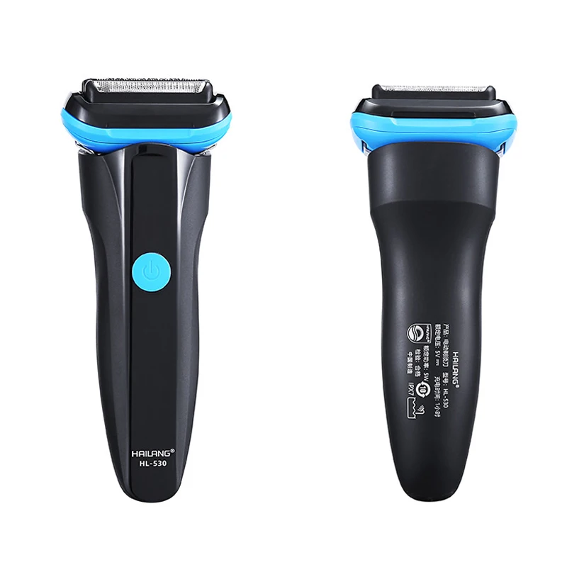 Portable Facial Grooming Trimmer Reciprocating Electric Shaver USB-C Port Fully Waterproof and Quick-charging Wet and Dry Shaver