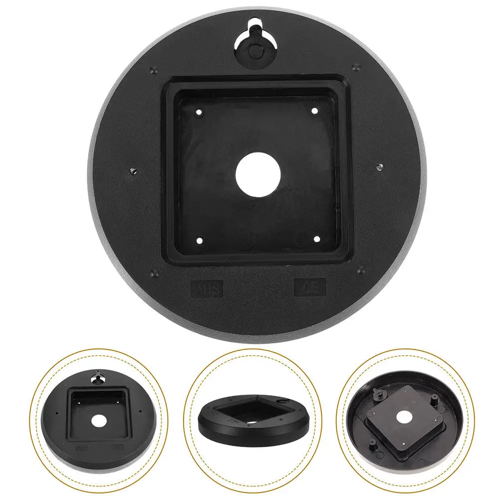 2Pcs Wall Clock Plastic Back Cover Replacement Parts 120Mm Clock Movement Repair Back Panel Accessory Watches Movement Parts
