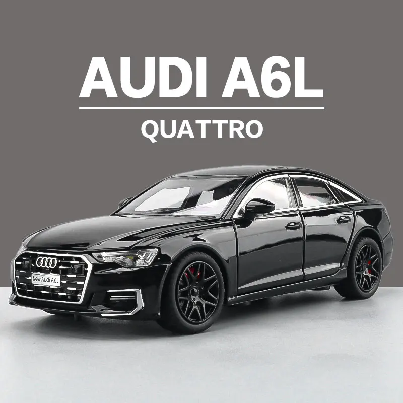 

Simualtion 1/24 масштаб Audi A6L модель автомобиля из сплава со звуком