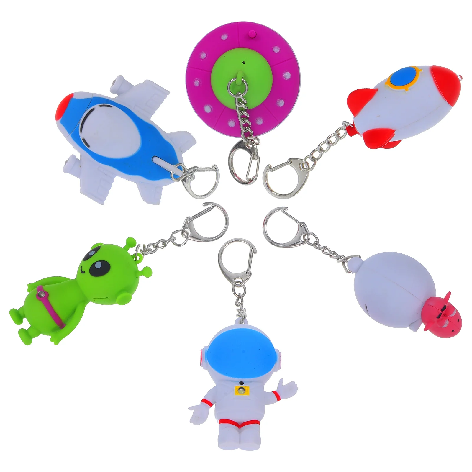 

6 шт., брелок-фонарик с животным дизайном, брелок для ключей для детской медсестры, значок, световые аксессуары, аксессуары для детской медсестры