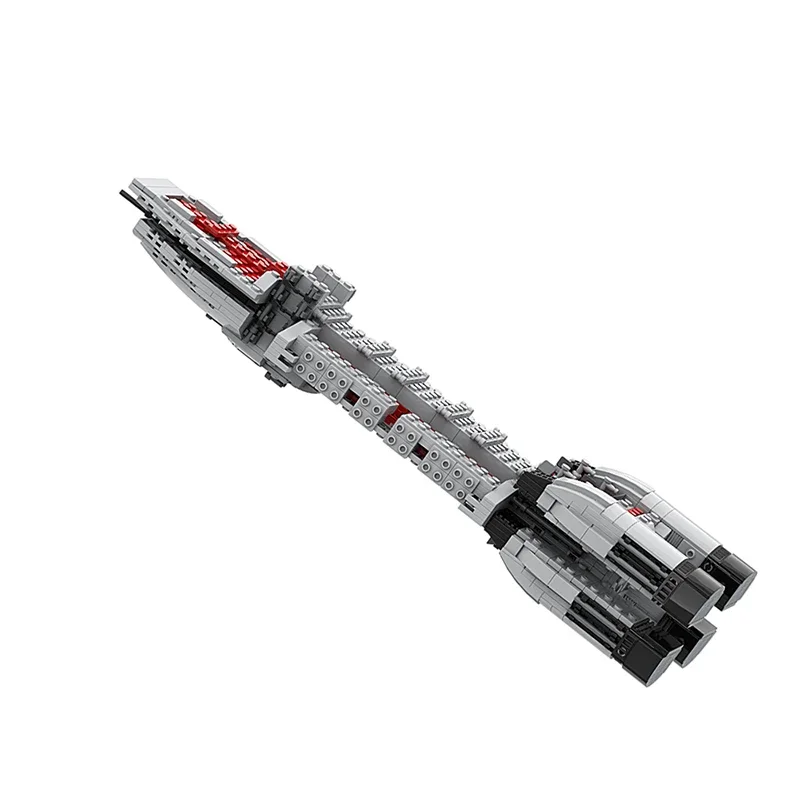 Gobrick MOC Space Battlestar Galactica Minotaur Building Block Kit Spaceship Aircraft Brick Model Toy DIY Education Kids Gift