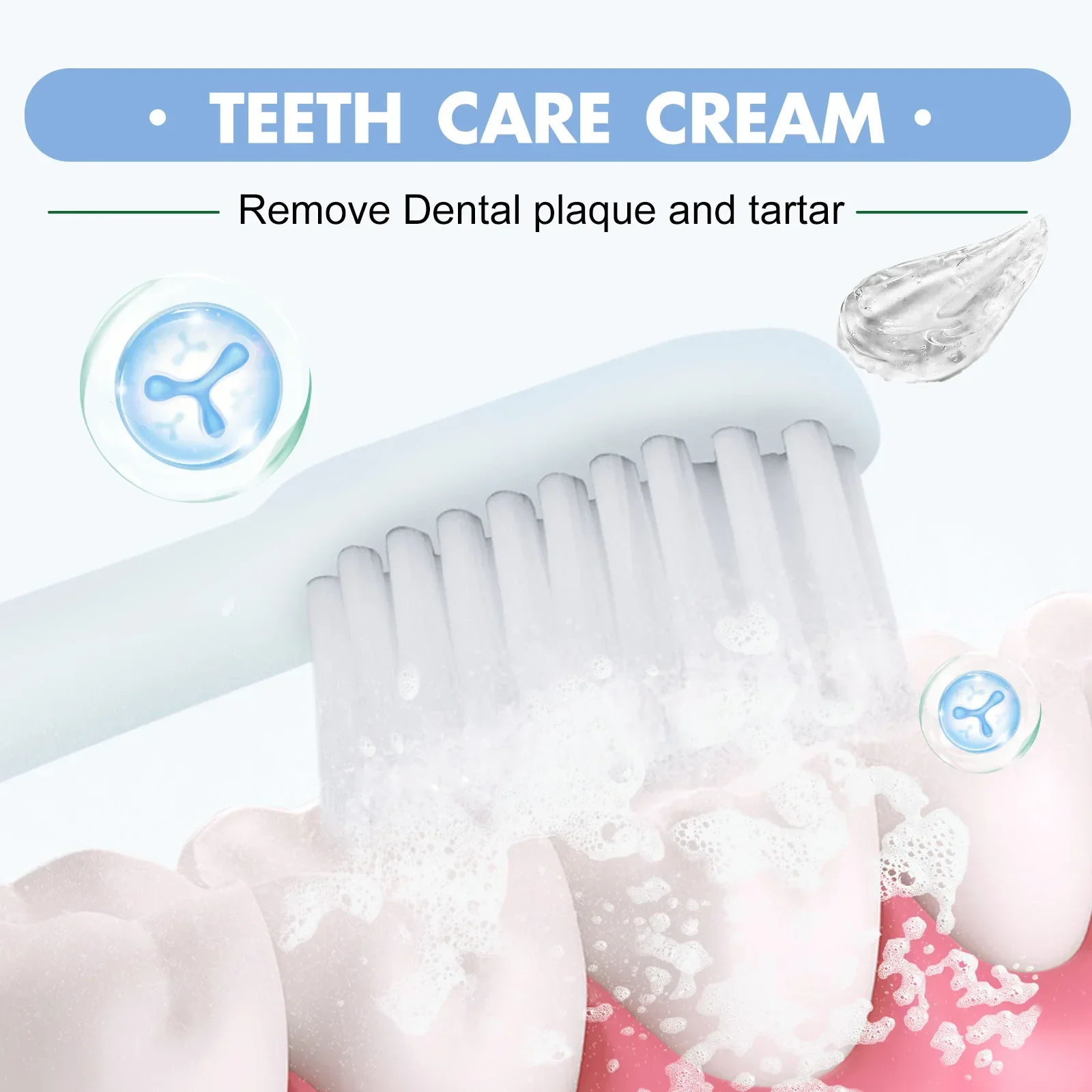 Instant Anti-cavity Toothpaste Gel Decay Fresh Breath Repair Tooth Decay Remove Plaque Toothache Relieve Periodontity Teeth Care