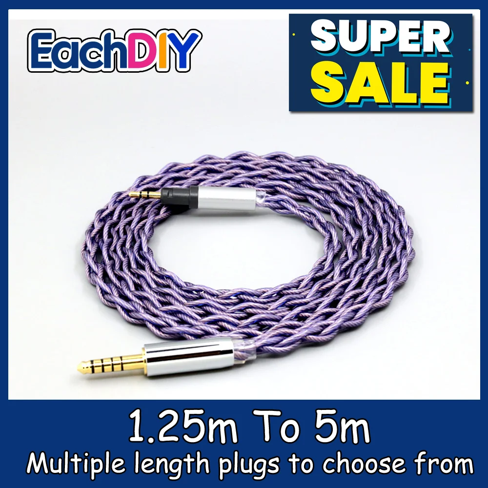 

Type2 1.8mm 140 cores litz 7N OCC Headphone Cable For Austrian Audio Hi-X15 Hi-X65 Hi-X50 X55 Earphone LN008684