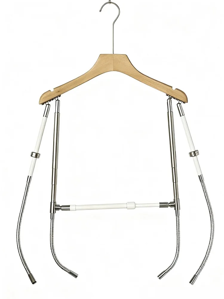 Clothing shooting white background picture hanger still life shooting hanging photo hanger clothes photo modeling display bracke