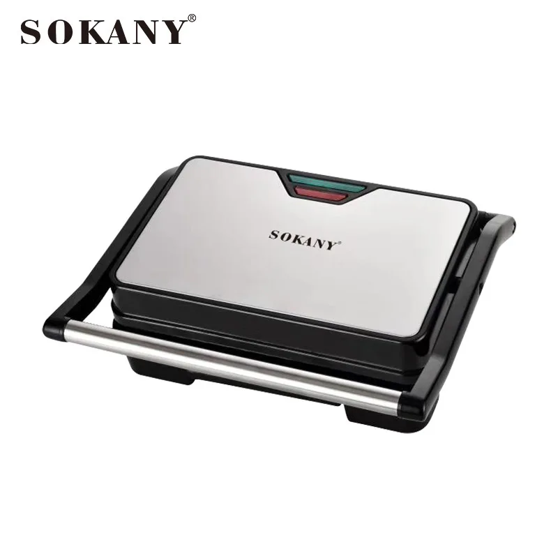 

SOKANY223 Steak Maker Panini Breakfast Maker Grill Sausage Burger Bread Sandwich GRILL MAKER