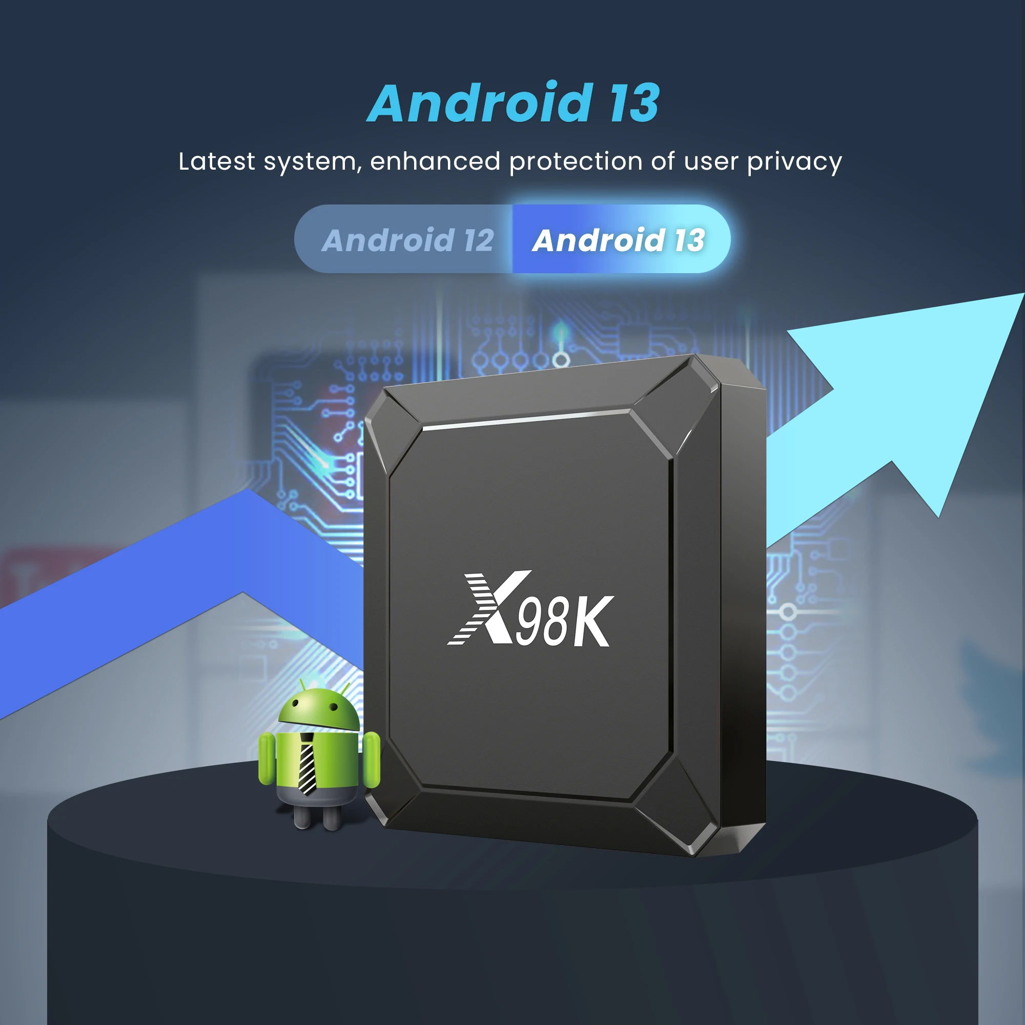 Orijinal X98K TV Kutusu Androi - Netflix Home Cinema incelemesi ve fiyatı