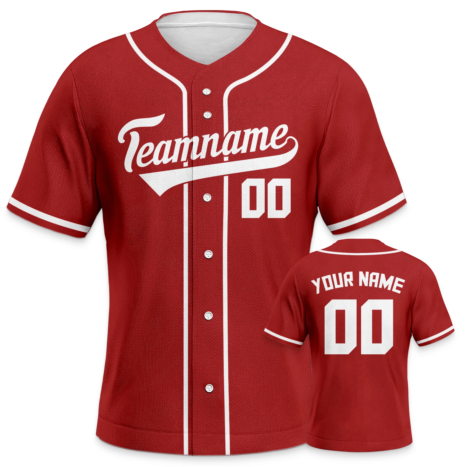 

Men's Custom Baseball Jersey for Kids Youth Plain Personalized Baseball Uniform with Printed Team Name Number Baseball Shirt top