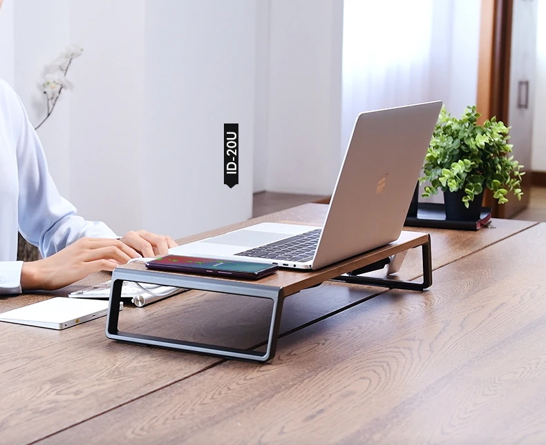 D-MOUNT ID-20U desktop monitor stand/laptop tray