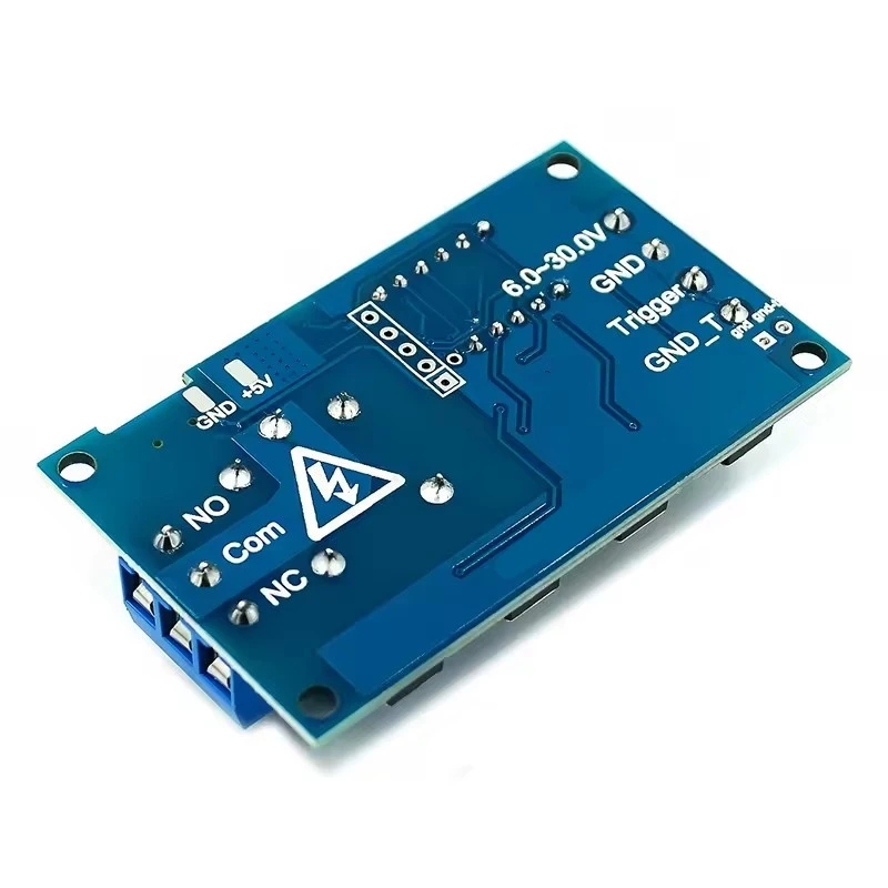 Huaxingfu 1-10Pcs DC6-30V LED Display Automation Cycle Delay Time Switch Off Delay Time Relay Support 5V Micro USB