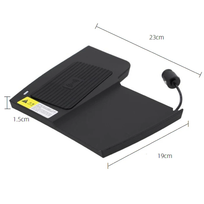 Supporto di ricarica rapida wireless per auto da 15W per Ford Focus MK4 2019 2020 2021 2022 2023 caricabatteria da auto caricabatterie per cellulare