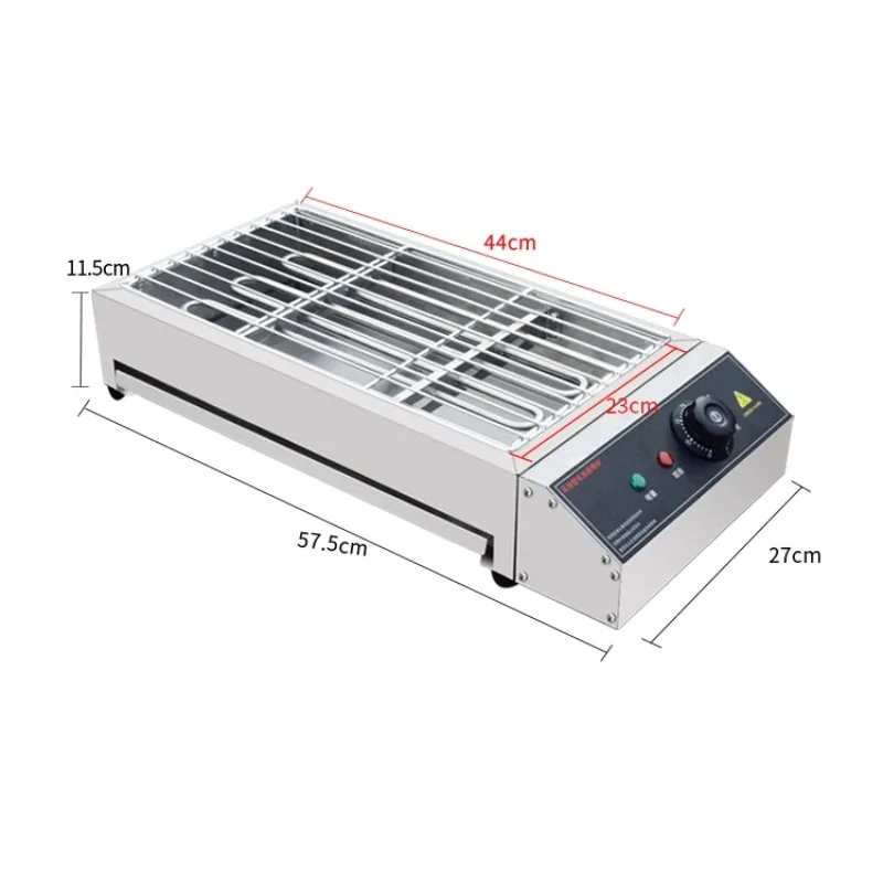 無煙電気バーベキューオーブン串焼き機商業屋台ローストマトン串