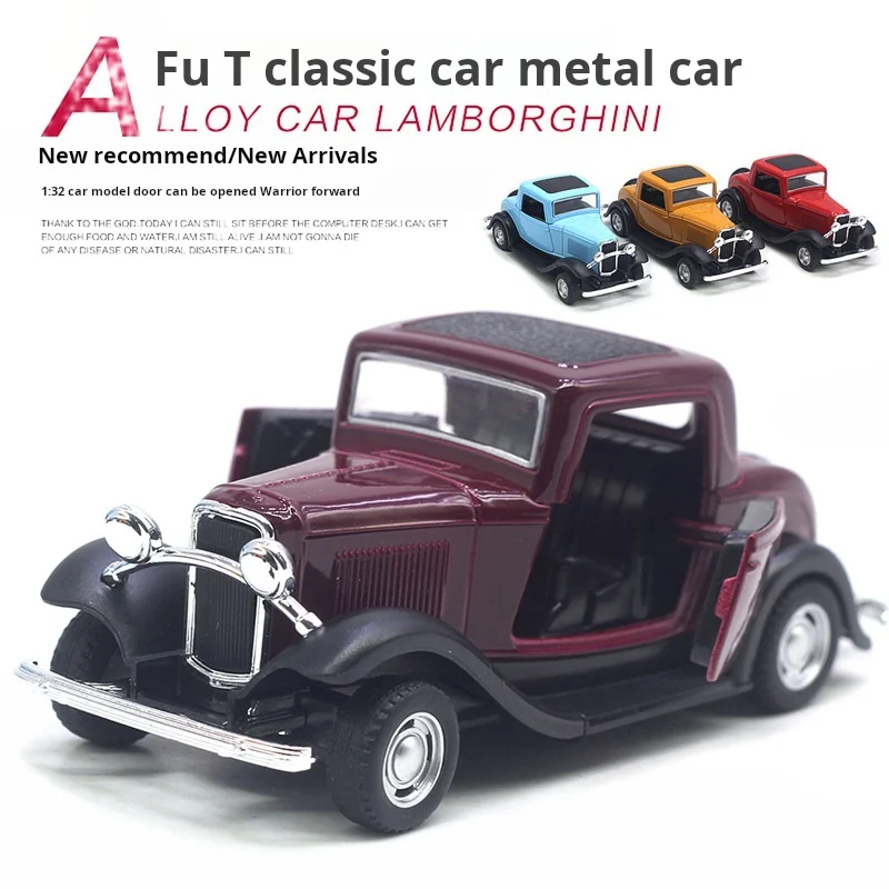 1:32 aleación Diecast clásico Ford Mustang GT 1967 GT500 modelo Vintage clásico extraíble coche de juguete vehículo en miniatura réplica regalo para niños