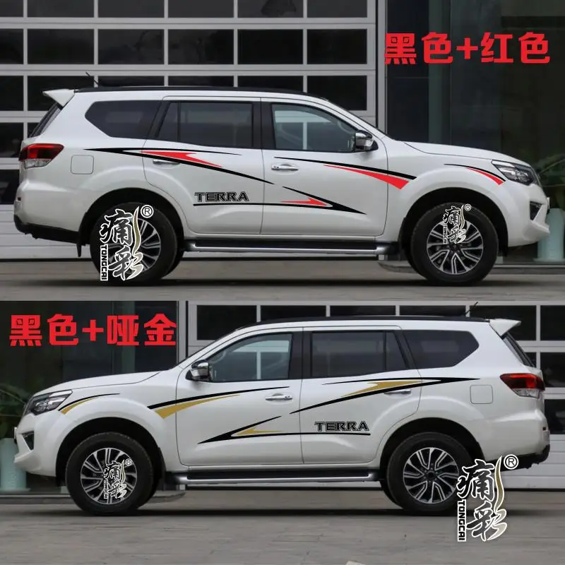 

New Custom Car Stickers Car Decals Vinyl FOR Nissan Terra Body Fashion Decorative Film Accessories