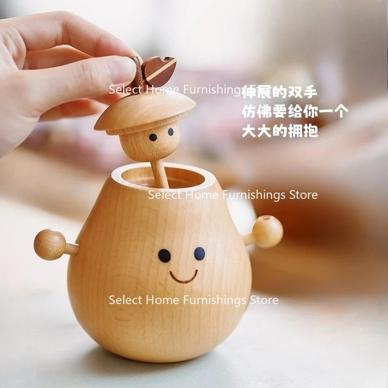 

Подходит для обнимания груши, рабочая станция из цельного дерева, стол, лечебный маленький орнамент, украшение для дома, ваза, держатель для ручек, ароматерапия