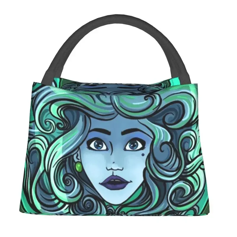 Custom Madame Leota Haunted Mansion Lunch Bags Men Women Cooler Warm Insulated Lunch Boxes for Work Pinic or Travel