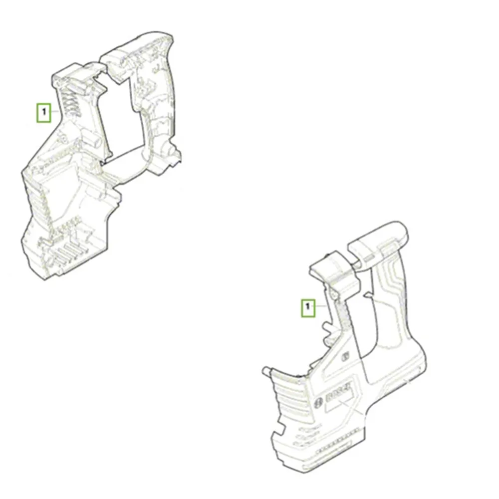 Housing Section FOR BOSCH GBH18V-24C GBH187-LI