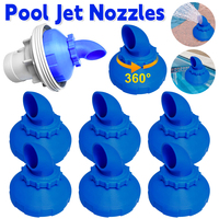 Pool Jet Nozzles Swimming Pool Return Jet 360 Degree Rotatable Pool Inlet Nozzle for Intex Outlet Pool Nozzles Pool Accessories