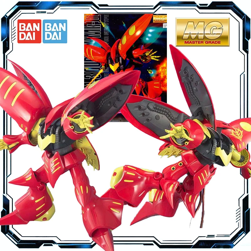 

Bandai Original MG 1/100 MK-II AMX-004 Pruz Special Machine Model Kit Action Figure Toys for Boys Girls Kids Gift Collectible