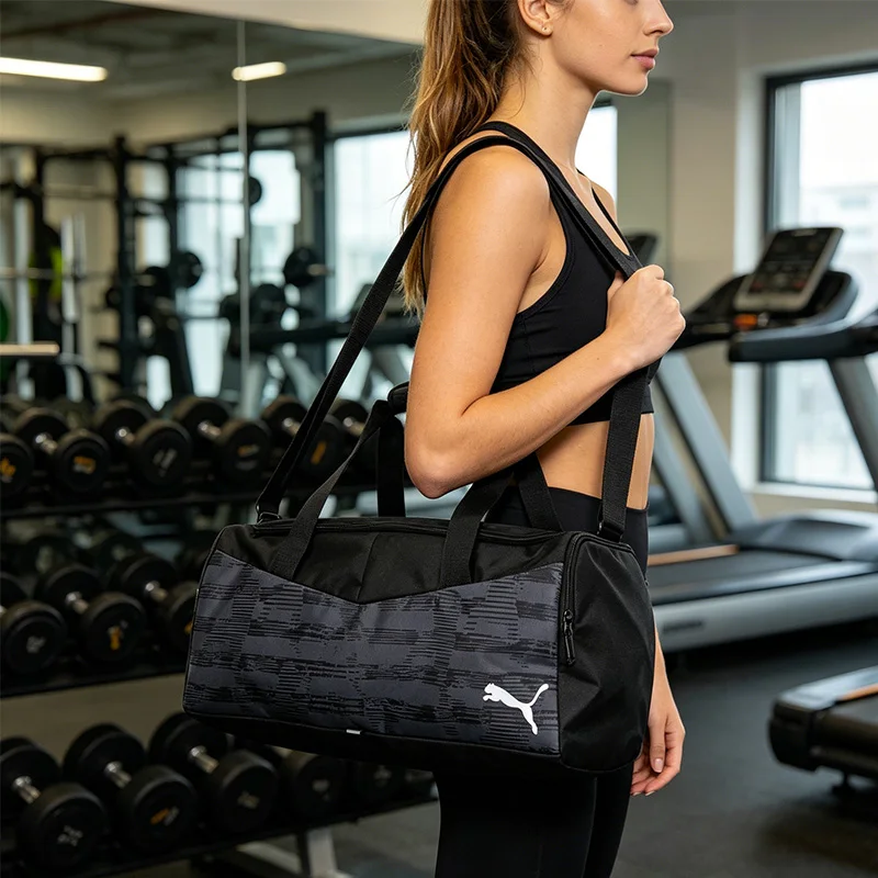 New Puma Men's And Women's Luggage Casual Sports Large-Capacity Fashionable Simple Shoulder Bags, Crossbody Bags 090577-01