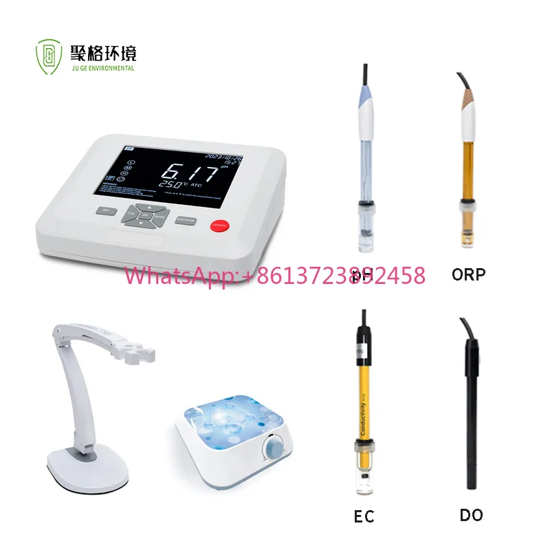 Laboratory Multi-parameter Water Quality Meter pH ORP Conductivity DO Dissolved Oxygen Benchtop Meter for Lab School