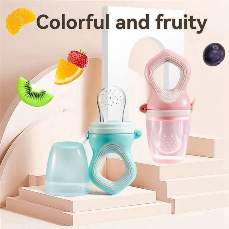 B78B-Silicone Baby Feeder وجهاز التسنين - حلمة الفاكهة الطازجة، التسنين للأطفال والأطفال الصغار. #3