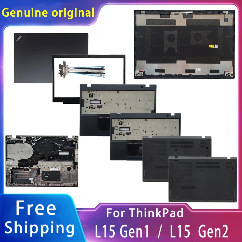 

Новинка для Lenovo ThinkPad L15 Gen1 Gen2; сменные аксессуары для ноутбуков, задняя крышка ЖК-дисплея/передняя панель/подставка для рук/нижняя часть 5CB0S95382