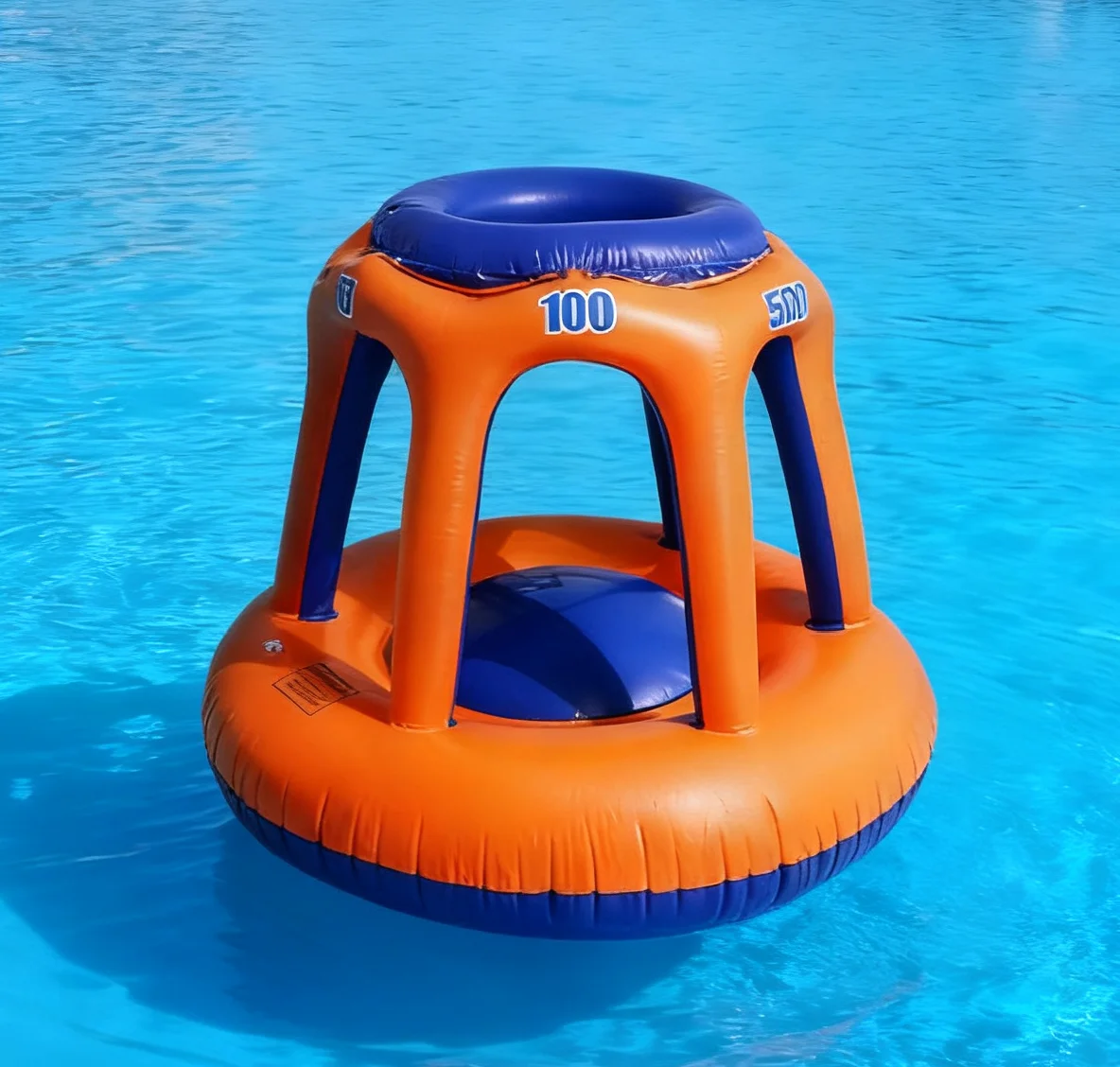 

Children's Water Toys Outdoor Swimming Pool Entertainment Inflatable Basketball Standpromote sales