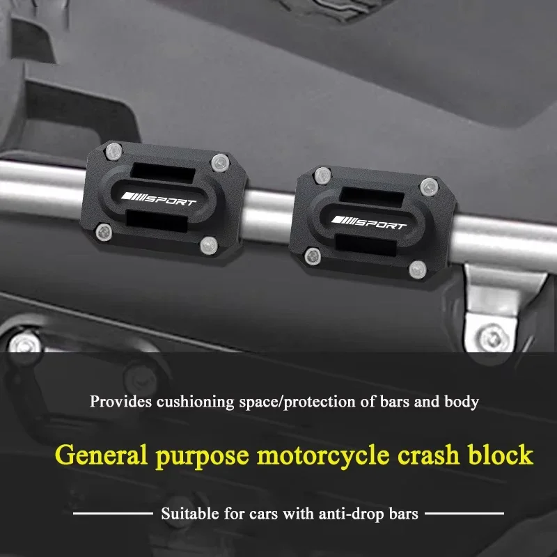 Engine Guard Bumper Protection Decorative Trim Block Crash Bar For Loncin Voge DS525X DS900X DS625X DSX 525 DSX 900 300