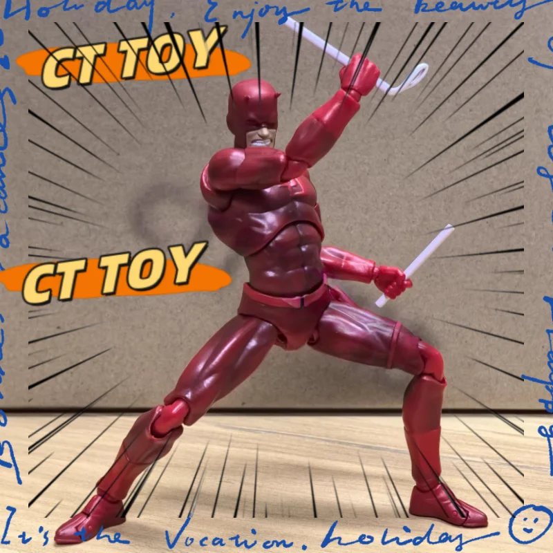 

Новая фигурка Ct Toys Daredevil Mafex 223 Shf Daredevil Comic, фигурка из ПВХ, статуя, модель, коллекционная игрушка, индивидуальный подарок