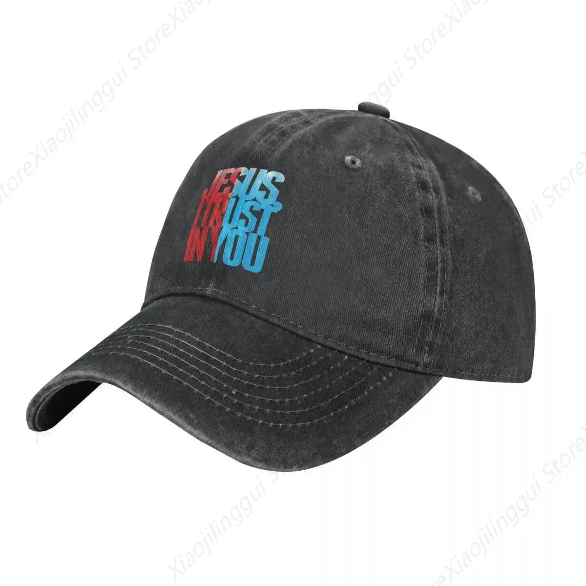 Divine Mercy Jesus I Trust In You St Faustina Catholic Baseball Cap cowboy hat Peaked cap Cowboy Bebop Hats Men and women hats