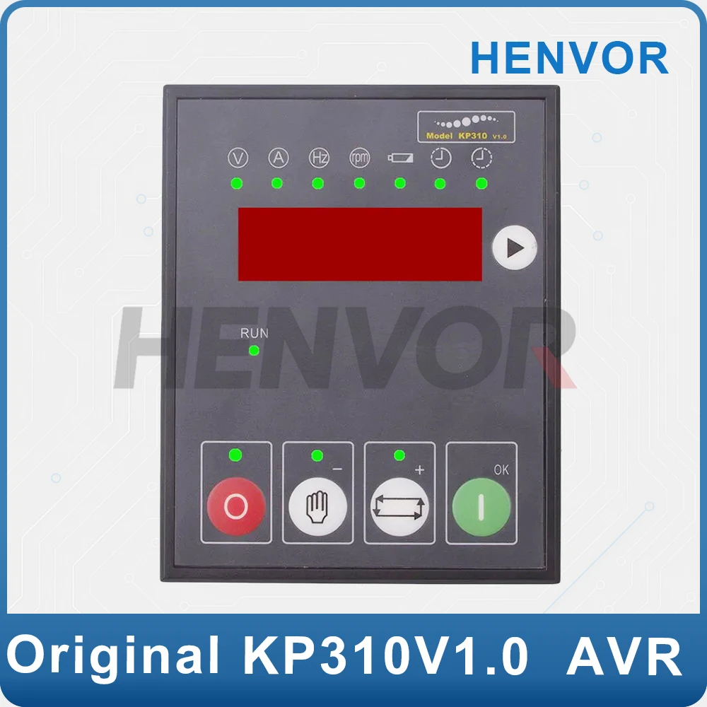 KP310 V1.0 Generator Controller Module remote start stop control unit genset LED digital display panel