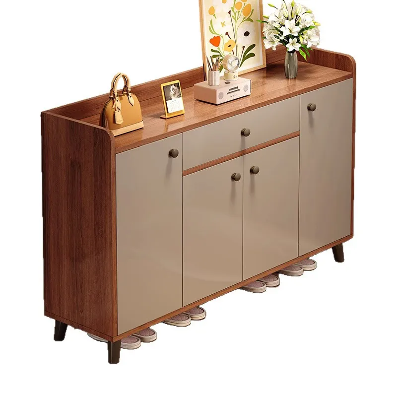 

Shoe cabinet entrance household indoor corridor 2026 new integrated multi-layer storage cabinet simple shoe rack