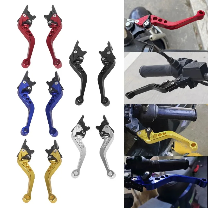 

For Yamaha Force Jog CNC Modified Dual Disc Brake Levers Adjustable Handlebar Brake Pull Rods