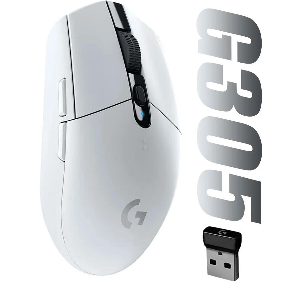 Logitech G304/G305 with HERO Sensor - 12000 DPI Adjustable, 1ms Response, 2.4G Wireless, Gaming/Office Mouse for PC/Mac