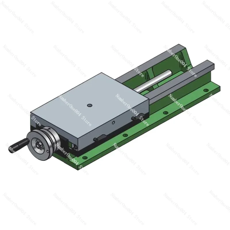 Suitable for manual ball screw rectangular slide table, high-precision worktable, drag plate, unidirectional helical gear slide